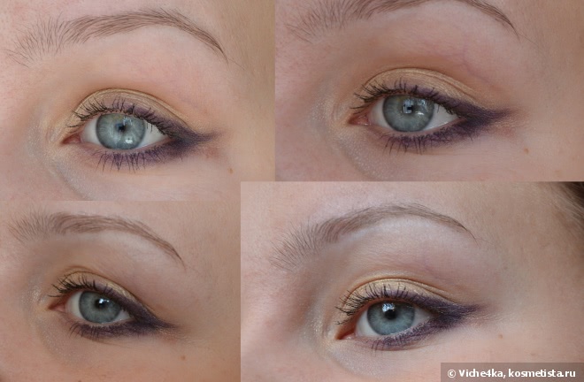 Все фиолетово с тенями Guerlain L’Ecrin Two Couleurs Colour Fusion Eyeshadow Vibrant Effects № 04Two Gossip