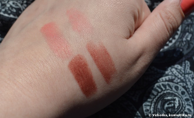 Такие разные помады от Shiseido