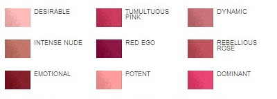 Четыре оттенка Estee Lauder Pure Color Envy Sculpting Lipstick - Envious, Red Ego, Tumultuous Pink и Desirable