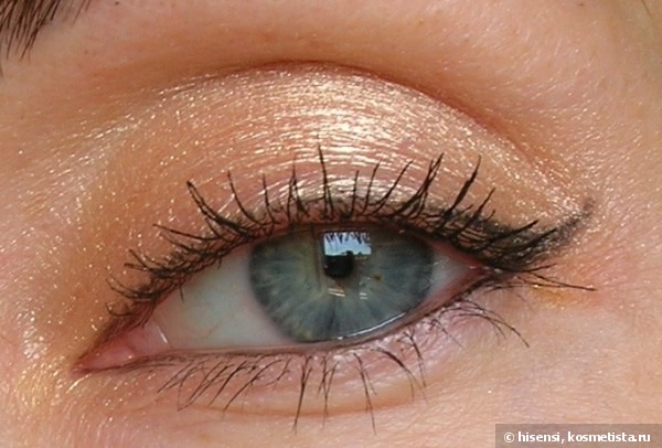 Цвета осени - тени Kiko Water Eyeshadow в оттенках № 208 Light Gold и № 206 Pearly Coffee