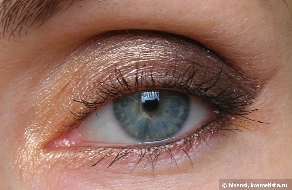 Цвета осени - тени Kiko Water Eyeshadow в оттенках № 208 Light Gold и № 206 Pearly Coffee