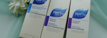 Шампуни от Phyto: Рhytoprogenium, Phytokeratine и Phytorhum