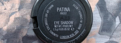 Мас: Eye Shadow # Patina и Amplified Creme lipstick # Blankety