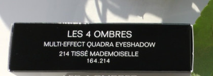 Chanel Les 4 Ombres Multi Effect Quadra Eyeshadow #214 Tisse Mademoiselle