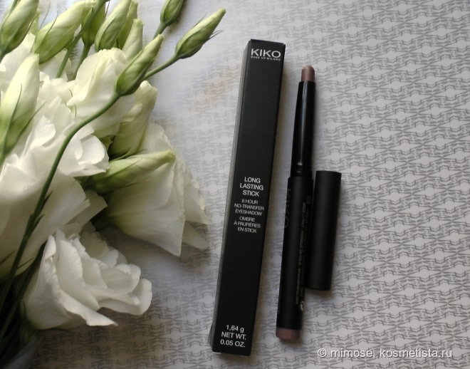 Kiko Long Lasting Stick Eyeshadow #38 и Kiko Super Colour Eyeliner #113
