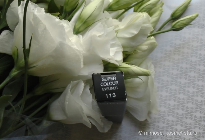 Kiko Long Lasting Stick Eyeshadow #38 и Kiko Super Colour Eyeliner #113
