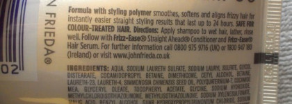 Тест-драйв средств KeraSys и John Frieda