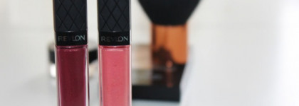 Блески для губ Revlon Colorburst в оттенках № 008 Peony, 016 Bordeaux