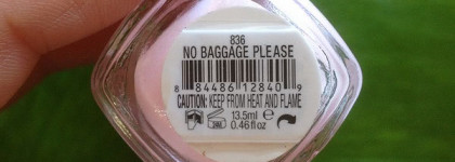 Розовый позитив от Essie Nail Lacquer «No baggage please» №836