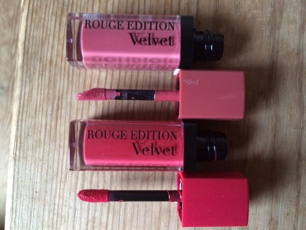 Bourjois Rouge Edition Velvet Lipstick в оттенках #02 Frambourjoise и #07 Nude-ist