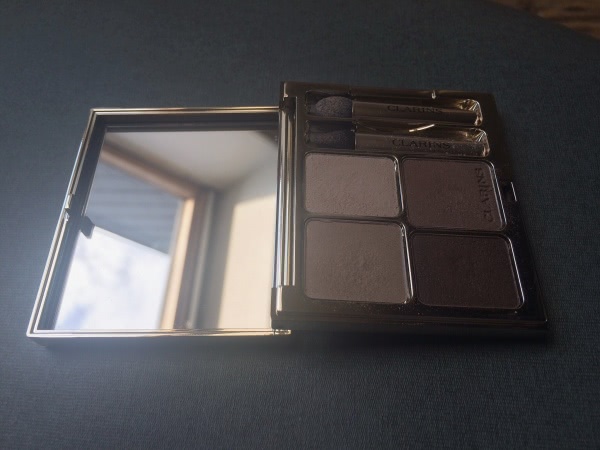 Идеальная палетка для макияжа "nude" - Clarins Ombre Minérale 4 Couleurs Eye Quartet Mineral Palette 13 Skin Tones