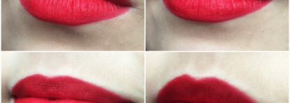 Сравнение идеальных красных: MAC Lipstick Retro Matte в оттенке Ruby Woo vs MAC Lipstick Matte в оттенке Russian Red