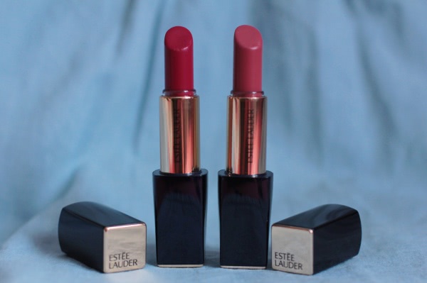 Estee Lauder Pure Color Envy Sculpting Lipstick в оттенках 410 Dynamic и 240 Tumultuous Pink