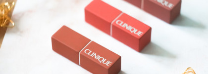 Три восхитительных нюда: Clinique Even Better Pop Lip 04 Subtle, 05 Camellia и 08 Heavenly