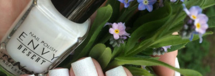 Белый песок на ногтях с лаком Runail Professional Envy «Desert» №2238