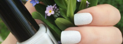 Белый песок на ногтях с лаком Runail Professional Envy «Desert» №2238