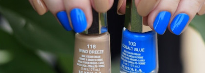 Летний дуэт от Mavala – Wind Breeze и Cobalt Blue