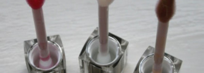 Блестеть или не блестеть? Или 3 потрясающих Lancome Color Fever Gloss Sensual Vibrant LipShine (№ 021, 321 и 026)