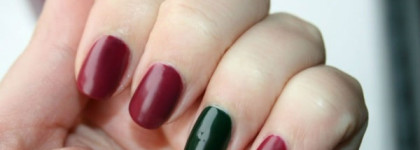 Мой дуэт Illamasqua - Nail Varnish in Rampage & Nail Varnish in Vice