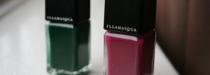 Мой дуэт Illamasqua - Nail Varnish in Rampage & Nail Varnish in Vice