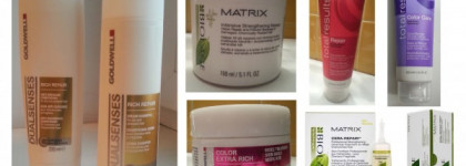 Уход за волосами: Matrix vs Goldwell