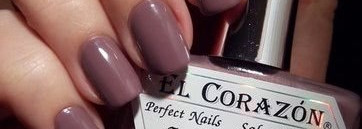 Осенняя дымка с лаком для ногтей Active Bio-gel от El Corazon #423/305 Cream