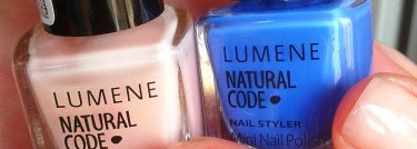 Мореоблака с Lumene natural code nail styler