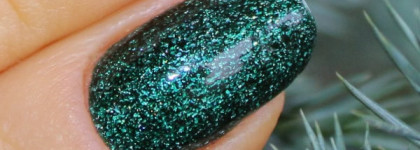 Малахитовые ноготки с лаком Wow Prism — 27 Poison