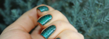 Малахитовые ноготки с лаком Wow Prism — 27 Poison