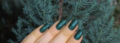 Малахитовые ноготки с лаком Wow Prism — 27 Poison