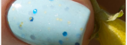 Лак-мечта - Picture pOlish geode + стемпинг Lesly