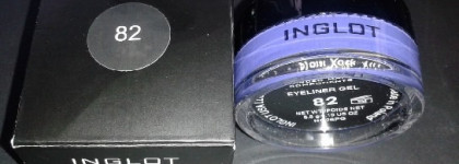 Васильки на глазах с Inglot AMC Eyeliner Gel № 82