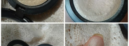 Жемчужный блеск с M.А.С Cream colour base Pearl (frost)