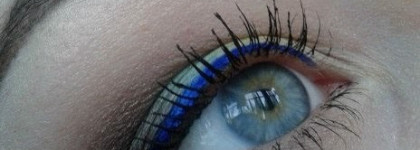 Мой Синий Электрик От Pupa Vamp! Professional Liner 301-Shoking Blue