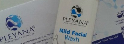 Очищение кожи лица с Pleyana