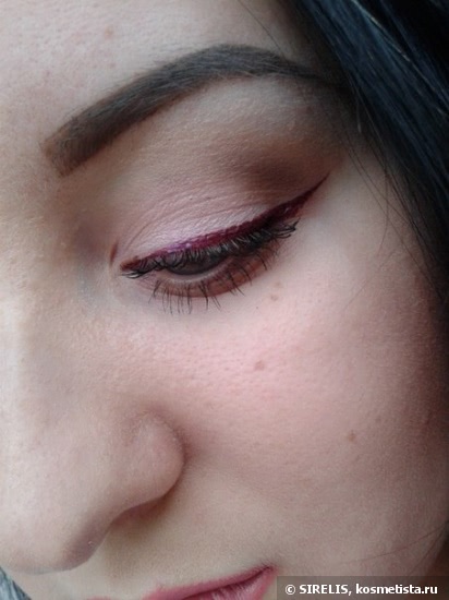 Ягодные стрелки с Цветной подводкой для глаз Missha M Super-Exreme Waterproof Color Fix Liner Purple Moon