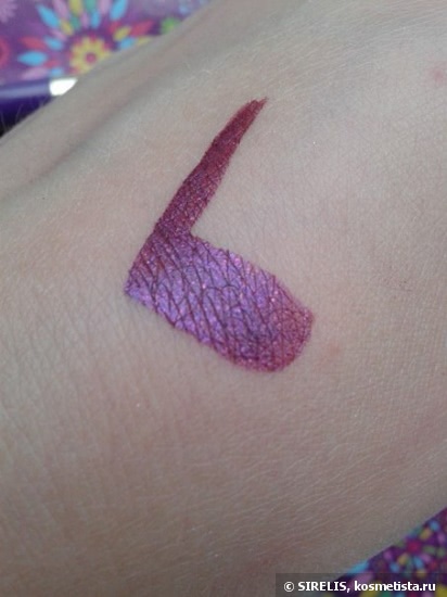 Ягодные стрелки с Цветной подводкой для глаз Missha M Super-Exreme Waterproof Color Fix Liner Purple Moon