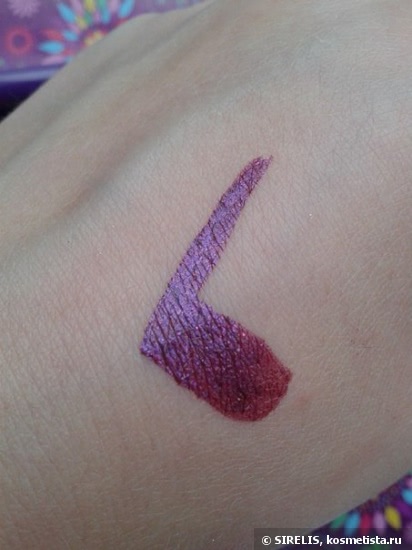 Ягодные стрелки с Цветной подводкой для глаз Missha M Super-Exreme Waterproof Color Fix Liner Purple Moon