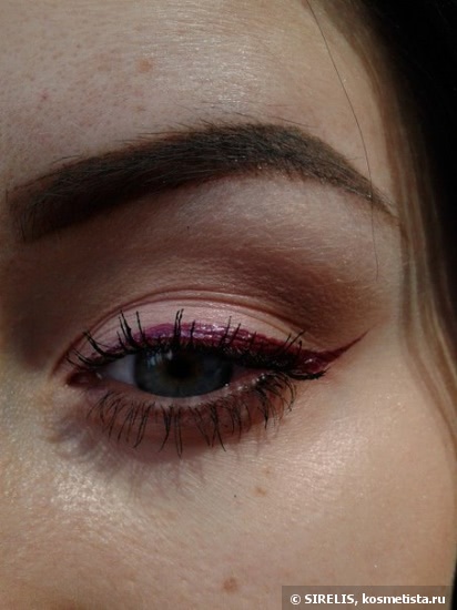 Ягодные стрелки с Цветной подводкой для глаз Missha M Super-Exreme Waterproof Color Fix Liner Purple Moon