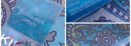 Лазурные волны с Kiko Miami Click Slick Eyeliner # 03 Everglades Green