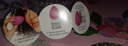 Мой старый друг в новом цвете. Спонж Beauty Blender royal+миниатюрка мыла