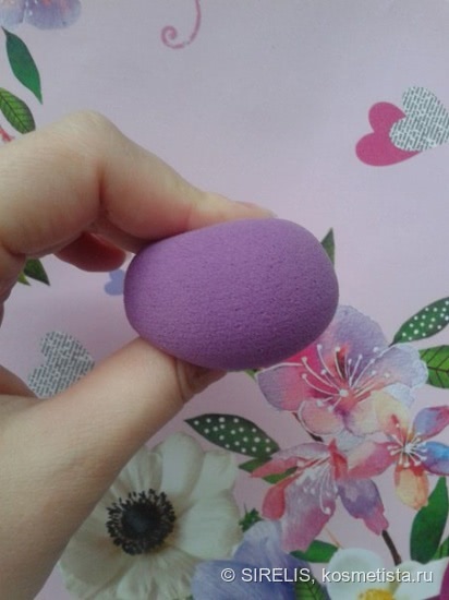 Мой старый друг в новом цвете. Спонж Beauty Blender royal+миниатюрка мыла