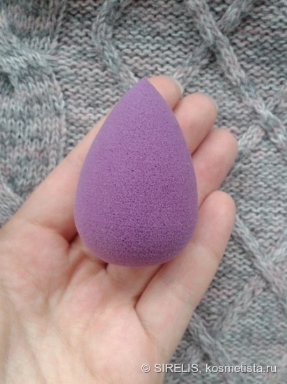 Мой старый друг в новом цвете. Спонж Beauty Blender royal+миниатюрка мыла