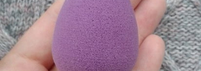 Мой старый друг в новом цвете. Спонж Beauty Blender royal+миниатюрка мыла