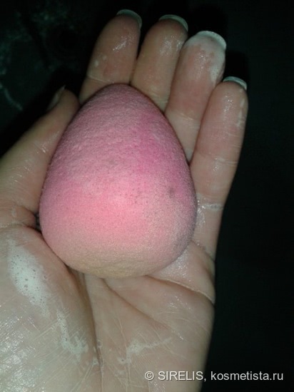 Мой старый друг в новом цвете. Спонж Beauty Blender royal+миниатюрка мыла