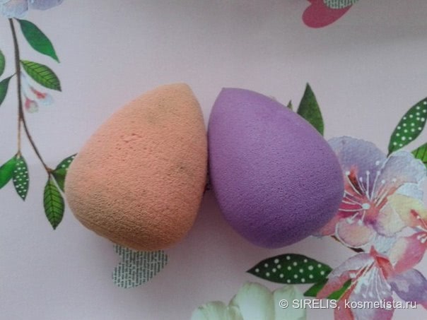 Мой старый друг в новом цвете. Спонж Beauty Blender royal+миниатюрка мыла