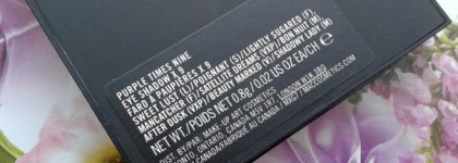 MAC Eye Shadow X9 Purple Times Nine