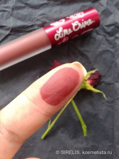 Lime Crime Velvetines Liquid To Matte Lip Stain Saint