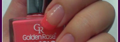 Два летних маникюра с Golden Rose Rich Color #50