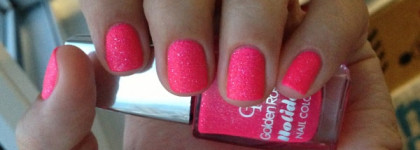 Неоновый песок или лак Golden Rose Holiday №76